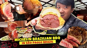 Join me on an epic food adventure as I travel to Brazil to experience the ultimate all-you-can-eat Brazilian BBQ buffet at the Michelin-starred steakhouse, Barbacoa! #BrazilianBBQ #MichelinStar #AllYouCanEat #Steakhouse #BrazilianCuisine | Strictly Dumpling