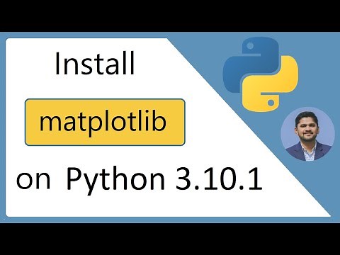 How to Install matplotlib library on Python 3.10.1 Windows 10
