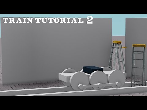 How to make trains on ROBLOX 2/6 2022 Edition - Siderods