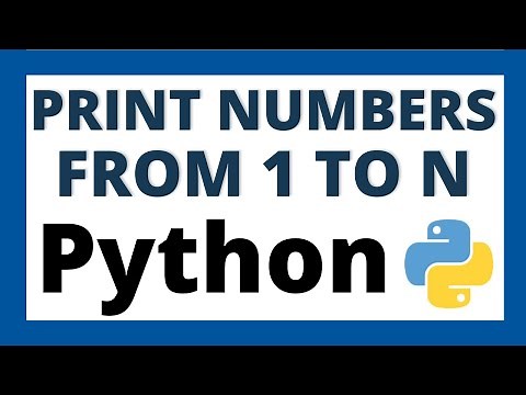 Print numbers from 1 to n using recursive function in Python tutorial