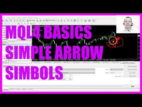 MQL4 TUTORIAL BASICS - 71 SIMPLE ARROW SYMBOLS