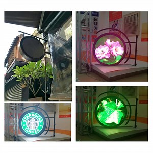 Circle Led Display | Circular Outdoor Led Sign - HSC LED