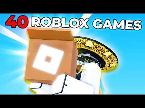 40 Fun ROBLOX Games to Play when You're Bored!
