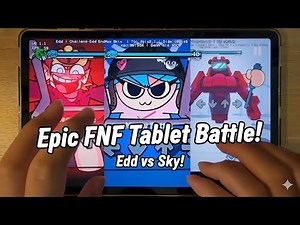 FNF Challeng-EDD - END Mix FULL CHALLENGE! 🤖 Sky vs. Ski Bot vs. Robot (Eddsworld) | Tab Gameplay
