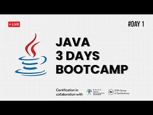 Day 1 | Introduction to Java & Basic Concepts