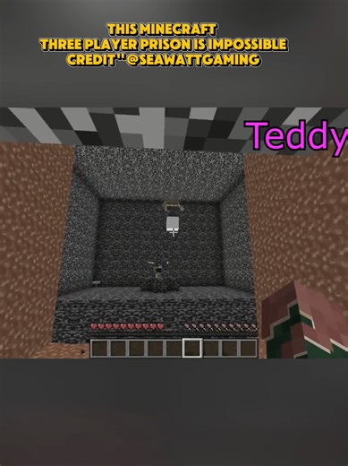 ‏"This Minecraft Three Player Prison is IMPOSSIBLE" Lest goo viral #m... | grox minecraft