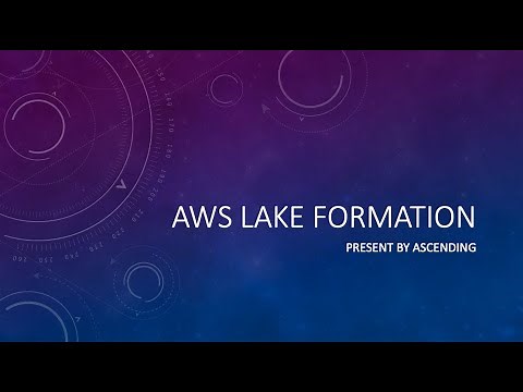 Building Data Lake on AWS Cloud using AWS LakeFormation.
