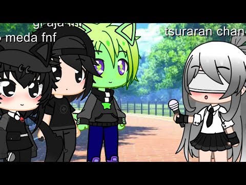 Andro and my friends tsuraran say Ara Ara fnf and gacha club animation