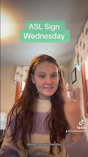 Learn How To Sign "Wednesday" in ASL for Beginners | American Sign Language #shorts
