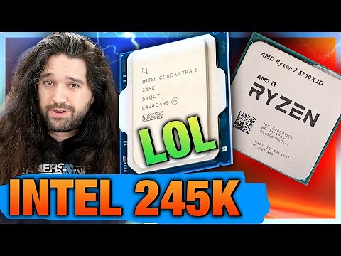 Intel Core Ultra 5 245K CPU Review & Benchmarks vs. 5700X3D, 13700K, & More