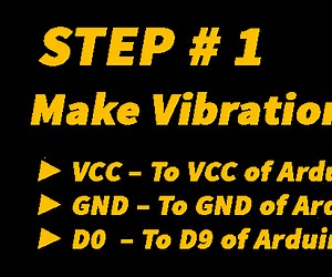 Arduino Vibration Sensor