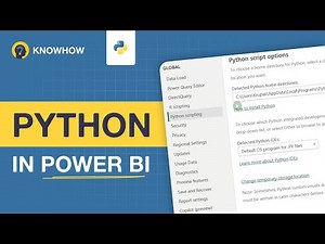 Python Set Up in Power BI Environment