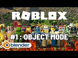 | Blender Noob to Pro: Episode 1 - Object Mode |Learn 3D Modeling for Roblox the Easy Way!
