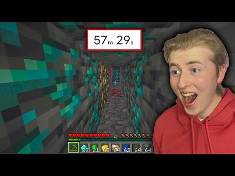 I Mined In A Straight Line For 1 Hour And Here's What I Got... (Part 11)