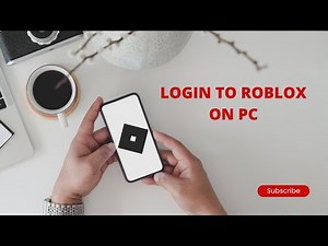 How to login to roblox on your pc?