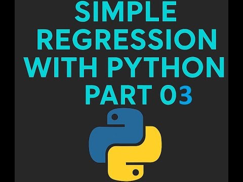 Lecture 23: Machine Learning: Regression Analysis: Simple Regression using Python- Part03