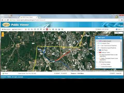 How to locate pipelines in your area with the National Pipeline Mapping System (NPMS)