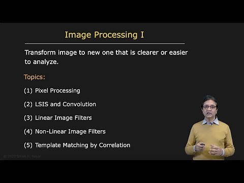 Overview | Image Processing I