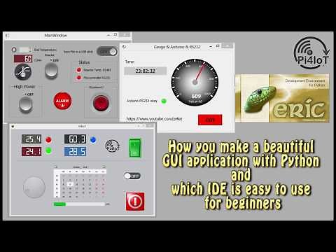 Python GUI Example Part#1 – Install Python IDE & Tools on Raspberry Pi