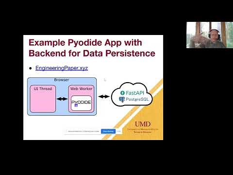 Build and Distribute Data Science Apps with Pyodide | SciPy 2021