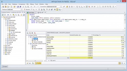 dbForge Studio for MySQL - Database Management Tool