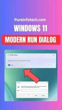 NEW Run Dialog with Modern UI Coming to Windows 11 After 30 Years