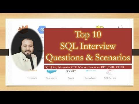 Top 10 SQL Interview Questions & Scenarios | SQL Developer Practical Examples | Oracle SQL Tutorial