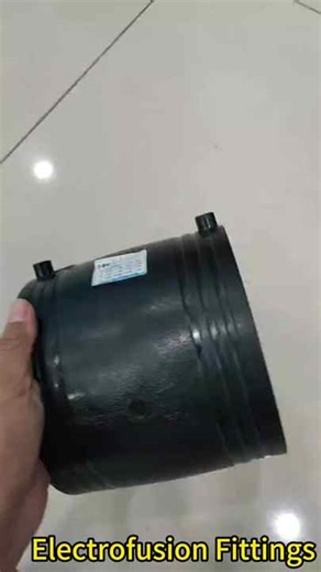 SDR11 HDPE Pipe Electrofusion Coupler PE100 Fusion Gas Pressure Line Strong Joint Durable Structure Stable Welding Quality