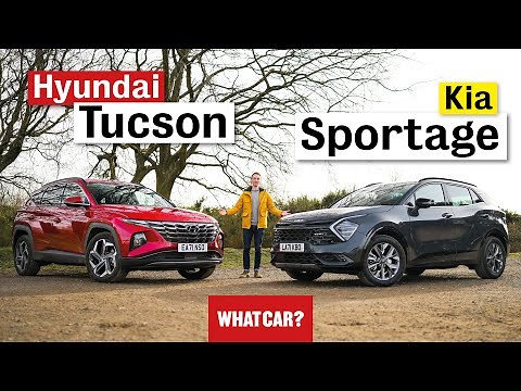 NEW Kia Sportage vs Hyundai Tucson review – best hybrid SUV? | What Car?