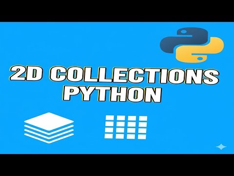 Aprenda 2D Lists e 2D Tuples AGORA! (Python Fácil)
