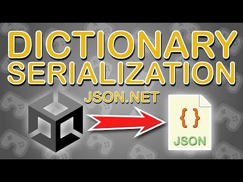 Serialization of Values and Dictionaries in Unity | Json.NET Tutorial