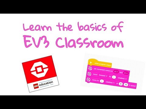 EV3 Classroom Basics