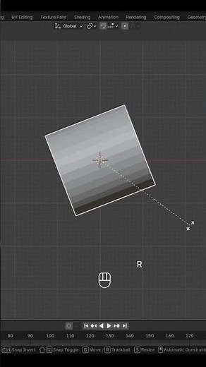 Cómo rotar objetos en Blender de manera precisa