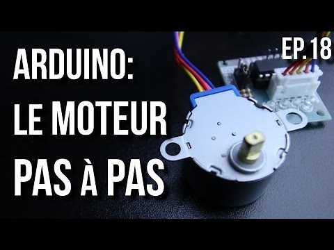 U=RI | Arduino Ep.18 - Comment utiliser un moteur pas à pas?