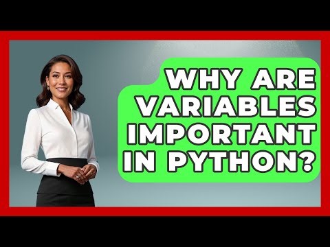 Why Are Variables Important In Python? - Python Code School