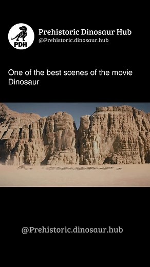This is so nostalgic. "Dinosaur," released in 2000, is a Disney animated film that combines computer-generated characters with live-action backgrounds. The story follows an orphaned Iguanodon named Aladar who is raised by a family of lemurs. After a meteor shower destroys their home, Aladar and his family join a herd of dinosaurs on a perilous journey to find a new nesting ground. Along the way, they face challenges such as predators, scarce resources, and internal conflicts within the herd. #di
