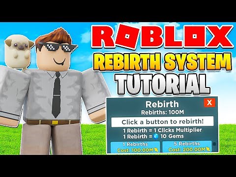 Creating the Rebirth System! How to Make a Simulator in Roblox Episode 10