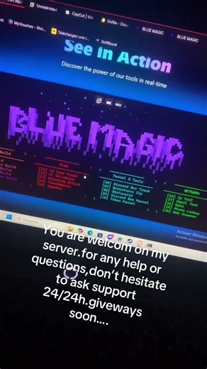 Discord server#bluemagic #multitool#hack#tools #python #discord #coding #programming #discordserver