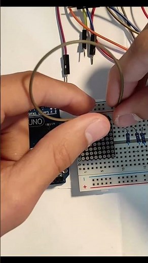 Using an 8x8 LED Matrix (788BS) | ARDUINO #21 #arduino #arduinoproject