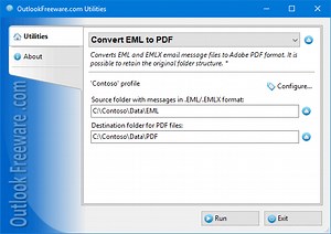 Convert EML to PDF