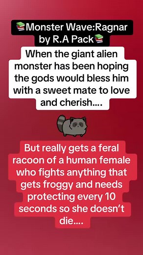 He loves every second of it 😂📚 #monsterromance #booktokfyp #kindleunlimited #romancebooks #bookrecs #romancebooktok #bookrecs #romancebooktok #monsterwaveragnar #alienromance #monsterbooktok #scifiromance #monsterromancebooks #booktok