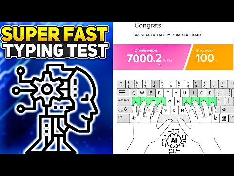 SUPER FAST Python Typing Bot - 7,000 WPM