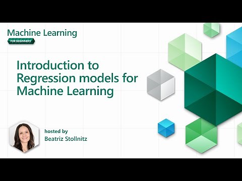 Introduction to Regression models for Machine Learning [Part 5] | Machine Learning for Beginners