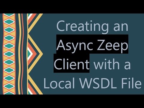 Creating an Async Zeep Client with a Local WSDL File
