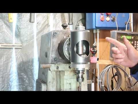 DIY vertical milling head - good, bad, first chips.