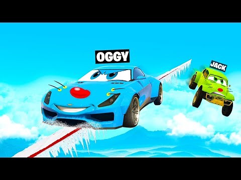 Oggy Vs Jack Impossible Parkour Challenge GTA 5 | Rock Indian Gamer |