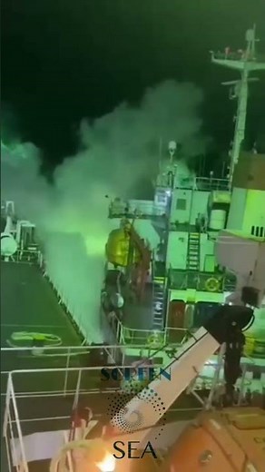 "Emergency Alert: Gas Leak on LNG Ship – Causes, Risks & Safety Measures" #gasleak #LNGSHIP #safety