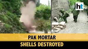 Watch: Indian Army detonates Pak mortar shells in J&K’s Uri after ceasefire violation