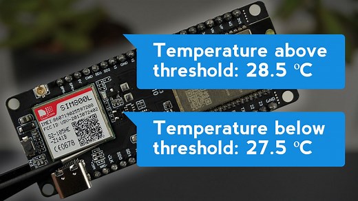 ESP32 SIM800L: Send Text Messages (SMS Alert) with Sensor Readings | Random Nerd Tutorials