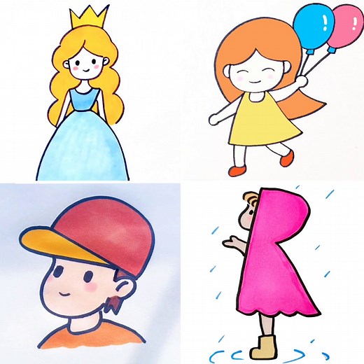 Unleash Your Kid's Creativity with these Simple Step-by-Step Drawing Ideas | Simple Drawings